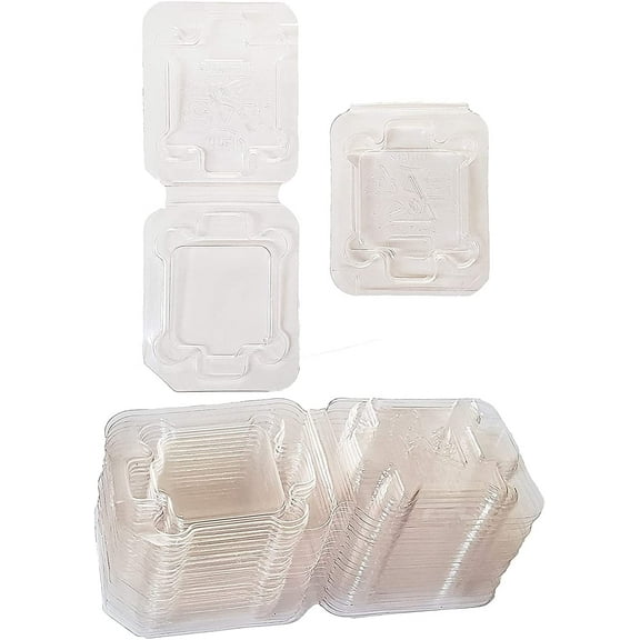 Computer CPU Case Tray Packaging Clamshell for Intel LGA775 LGA1150/1151/1155 /1156 i3 i5 i7 CPU Protector Cover (20 pcs Intel CPU shell)