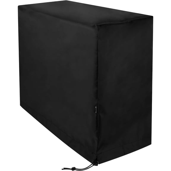 Computer CPU Dust Cover for Mid-Tower PC Case, Antistatic Water Resistant Desktop Host Protector Sleeve with Adjustable Elastic Cord - 10.0W x 19.6H x 24.8D Inch