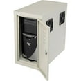thumbnail image 1 of Computer CPU Side Cabinet with Front & Rear Doors 2 Exhaust Fans - Beige, 1 of 1