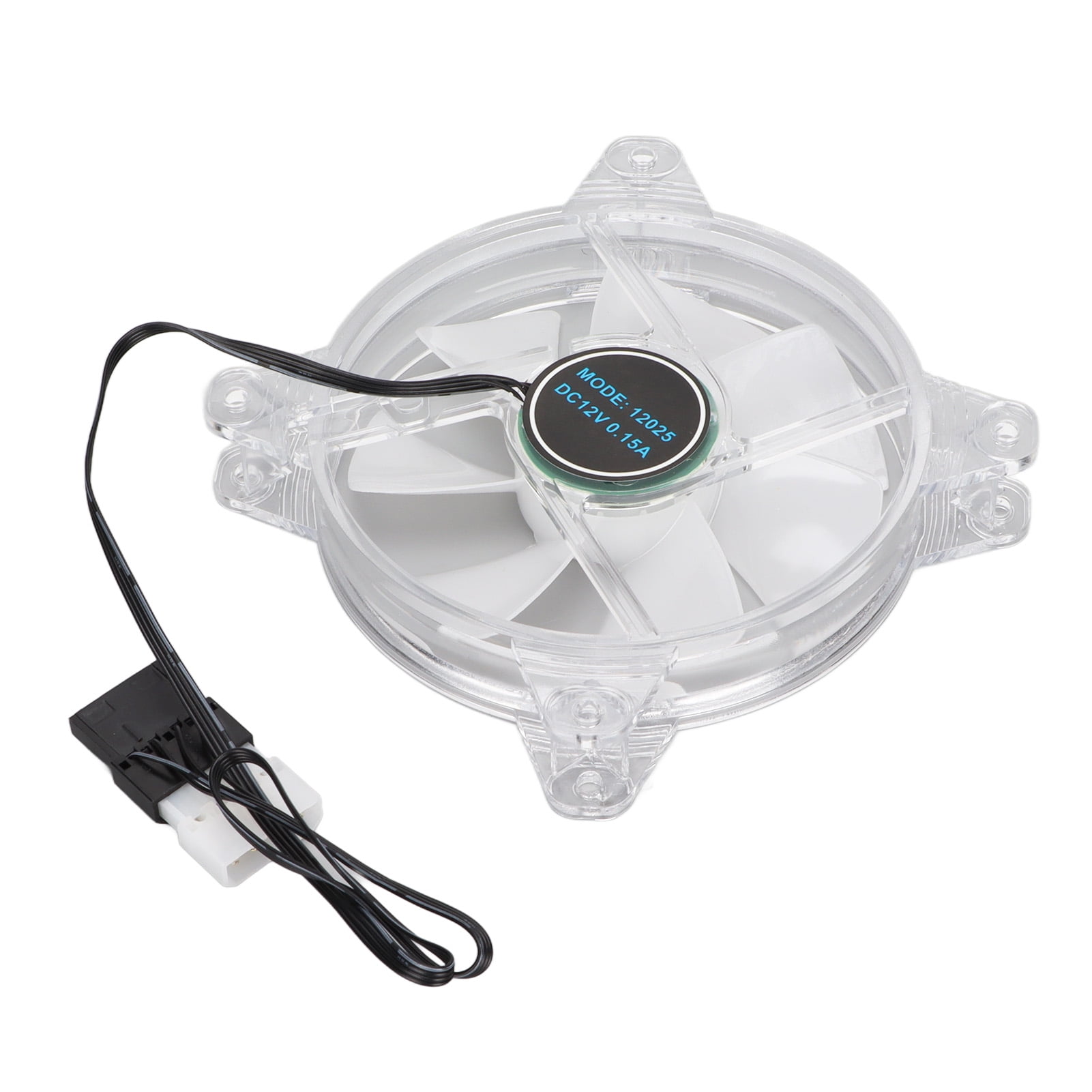 Computer Case Cooling Fan, 120mm Multiple Color RGB Case Fan, PC