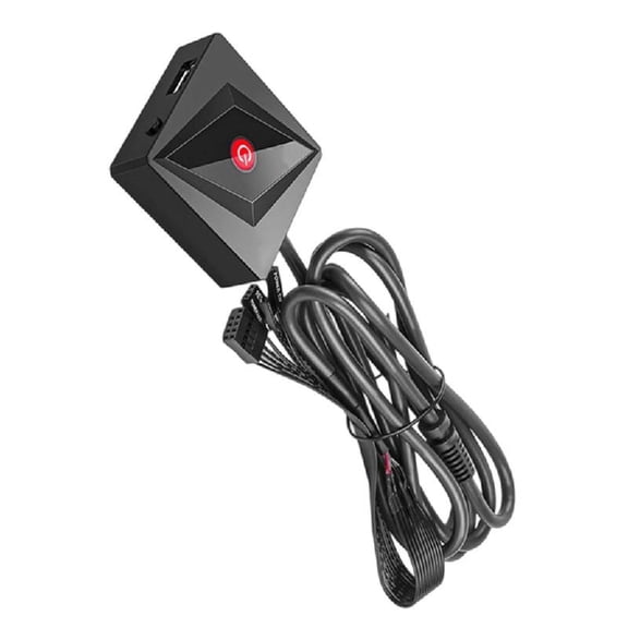 Computer Case Power Switches Upgraded With USB 2.0 Expansion Efficient