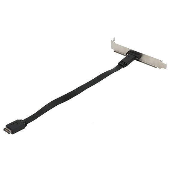 Computer Case TypE E to TypE C Female Extension Cable Adapter Converter(30cm)