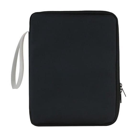 Computer Cases for Laptops Tablet Sleeve Carrying Case, 10.9In Black Polyester with Lanyard Multi Pocket Office Carrying Cases for Storage Travel