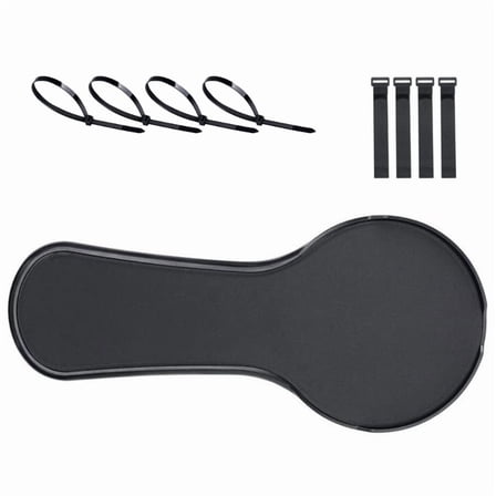 Computer Chair Mounted Mouse Extension Platform Tray Armrest And Anti Slip Mouse Pad Design