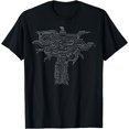 Computer Circuit Board Tree Programmer Developer Men Women T-Shirt ...