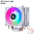 thumbnail image 1 of Computer Cooler Processor 2/4/6 Heat Pipe Air-cooled CPU Cooling Fan Installing LGA2011 x79 x99 E5 2066 115x 1200 1700 1366 AMD, 1 of 6