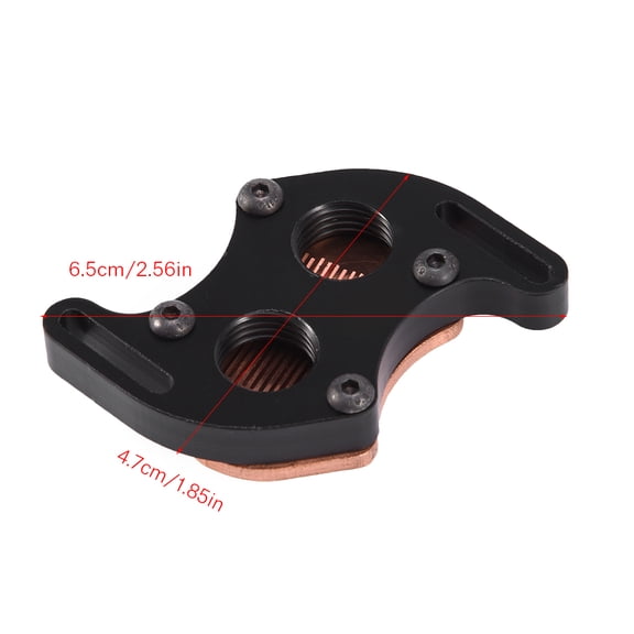 Computer Cooling Block, Premium Copper Aluminum, Precise Design For Easy Install, Keeps Systems Running Cool