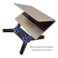 thumbnail image 1 of Computer Cooling Pad,Portable Notebook Radiator Foldable Dual Fan Cooling Pad Computer Notebook Computer Cooling, 1 of 9