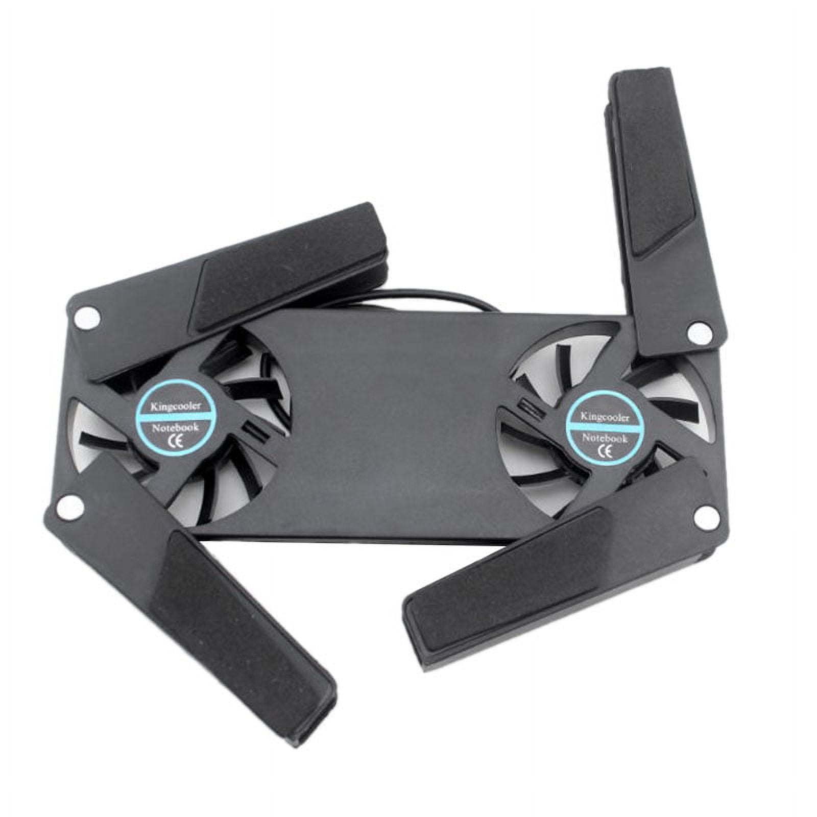Computer Cooling Pad,Portable Notebook Radiator Foldable Dual Fan Pad ...