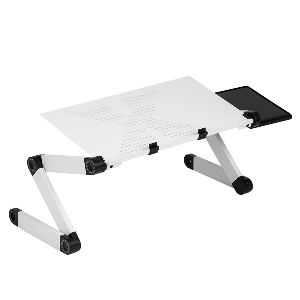 Computer Desk, Adjustable Folding Table Laptop Desk for Bed Sofa Couch