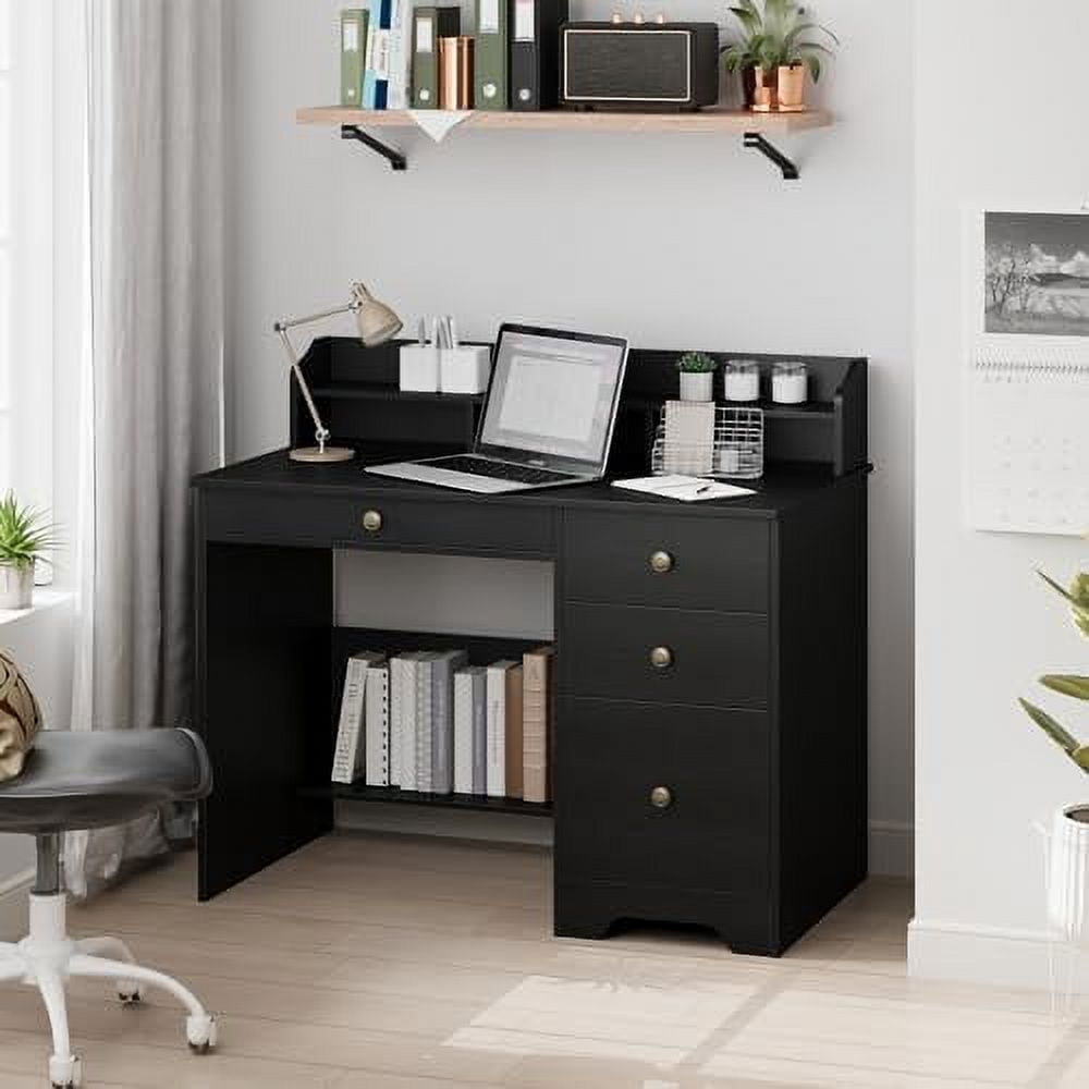 Amazing Small Desk With File Drawer Images