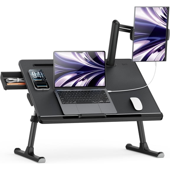 Computer Desk Foldable Adjustable Height