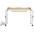 thumbnail image 1 of Computer Desk Height Adjustable Over Bed PCTable MobileStand 2 Tier Stretchable, 1 of 13