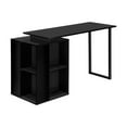 thumbnail image 1 of COMPUTER DESK - 55"L / BLACK OAK LEFT OR RIGHT FACING, 1 of 12