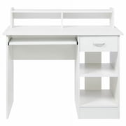 Computer Desk Office Table With Drawer White