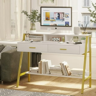 Gold desk walmart deals