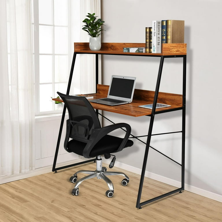Desk with upper storage deals
