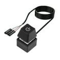 thumbnail image 1 of Computer Desktop Power Button Led Light Motherboard External Start Power, 1 of 15