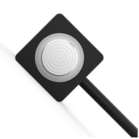 Computer Desktop Switch PC Motherboard External Start Power On/ Button Extension Cable for DIY Button Black & Silver