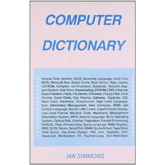 Pre-Owned Computer Dictionary (Paperback) 8176566683 9788176566681