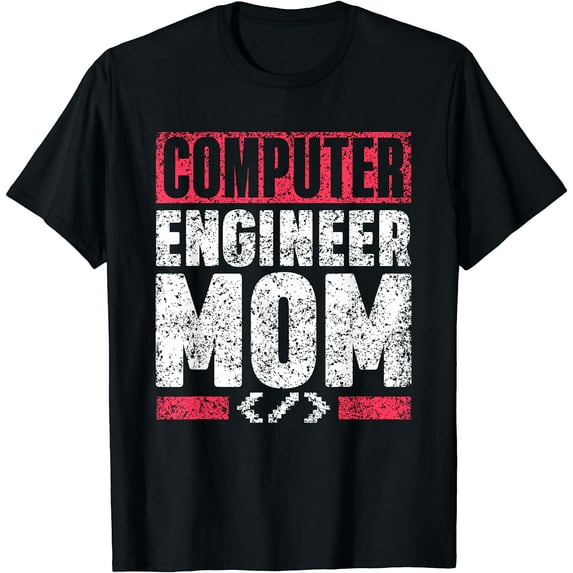Computer Engineer Mom Programmer Coding Programming Coder T-Shirt