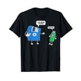 thumbnail image 1 of Computer Engineering I mens Father & Son Floppy Disk Engineer Short Sleeve T-Shirt, 1 of 5