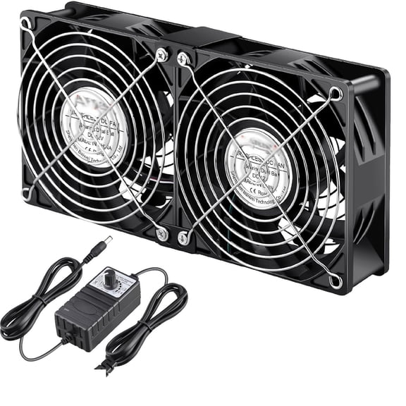 Computer Fan Powerful Big Airflow Variable Speed For CPU Mining Rig Machine Chassis Server Workstation Cabinet Cool