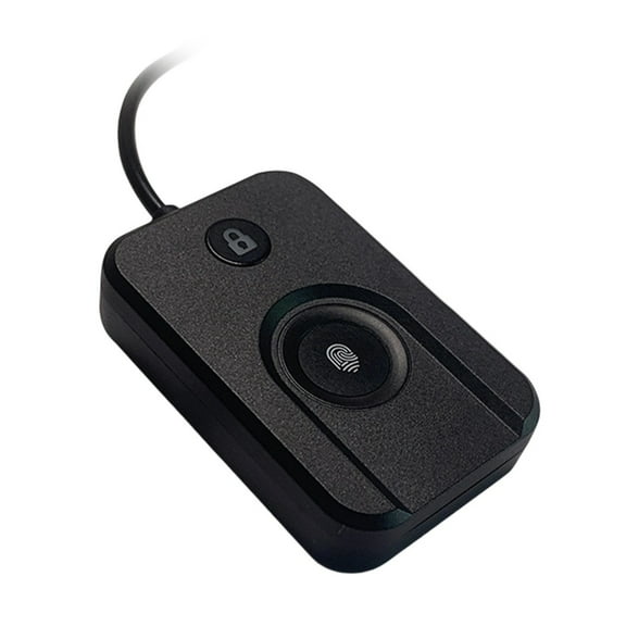 Computer Fingerprints Locks Device With 10 Fingerprints Storage Capacity Instants 1 Button Screen Security And 5ft Detachable USB Cable