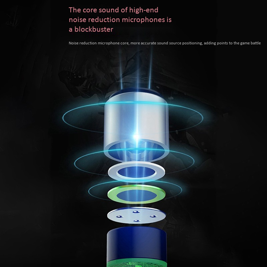 Computer Gaming Microphone Studio Speech Microphone Omnidirectional