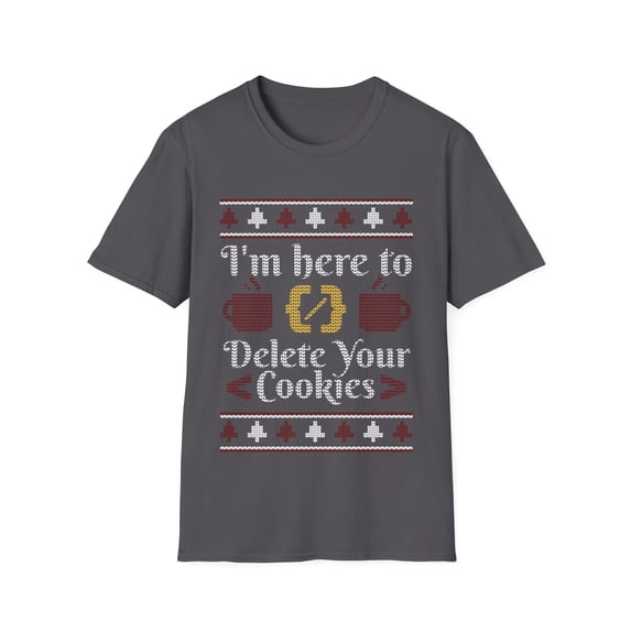 Computer Geek Nerd Christmas Cookies Hot Chocolate Apparel