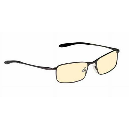 Computer Glasses with Sheer Glare Peach Double Sided Anti Reflective Lenses - Phenom Metal Frame - 49-18-140