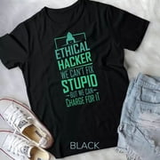Computer Hacker Cybersecurity Ethical Hacker Code Gift Unisex T-Shirt