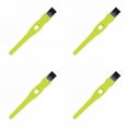 thumbnail image 1 of Computer Keyboard Cleaning Brush, PC Laptop Keyboard Cleaning Brush, Durable Antistatic Cleaning Brush Vent Printer Cleaner Gap Track Narrow Space Cleaning Brush for Razor Heads(Green1-4pcs,4.3x0.5"), 1 of 5