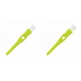 thumbnail image 1 of Computer Keyboard Cleaning Brush, PC Laptop Keyboard Cleaning Brush, Durable Antistatic Cleaning Brush Vent Printer Cleaner Gap Track Narrow Space Cleaning Brush for Razor Heads(Green-2pcs,4.3x0.5"), 1 of 5