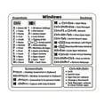 thumbnail image 1 of Computer Keyboard Shortcut Stickers for Windows Word MacBook, Laptop Desktop Keyboard Decoration, Student Office Supplies, Waterproof Protective Decal Tips,C, 1 of 2