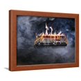 thumbnail image 1 of Computer Keyboard on Fire and Smoking, Framed Art Print Wall Art Sold by Art.Com, 1 of 5