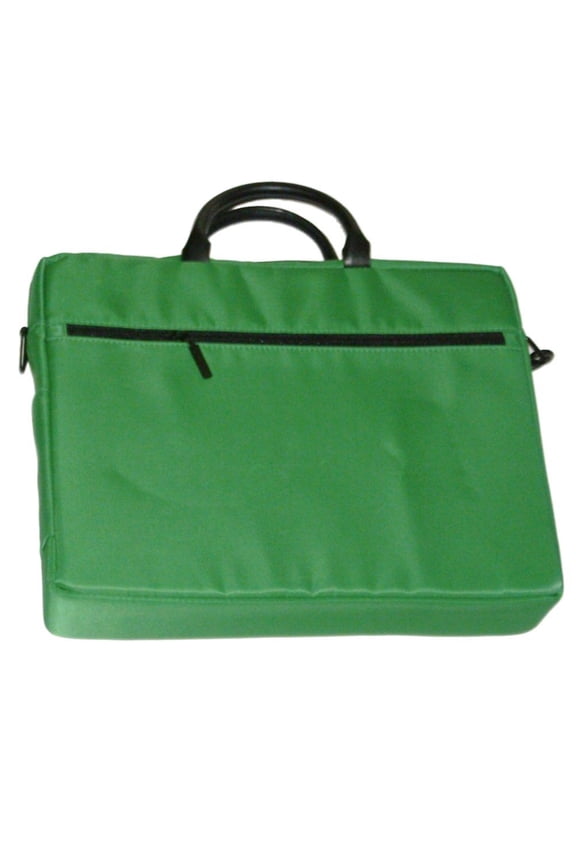 Computer Laptop Bag Green Briefcase Padded Organizer Travel Case