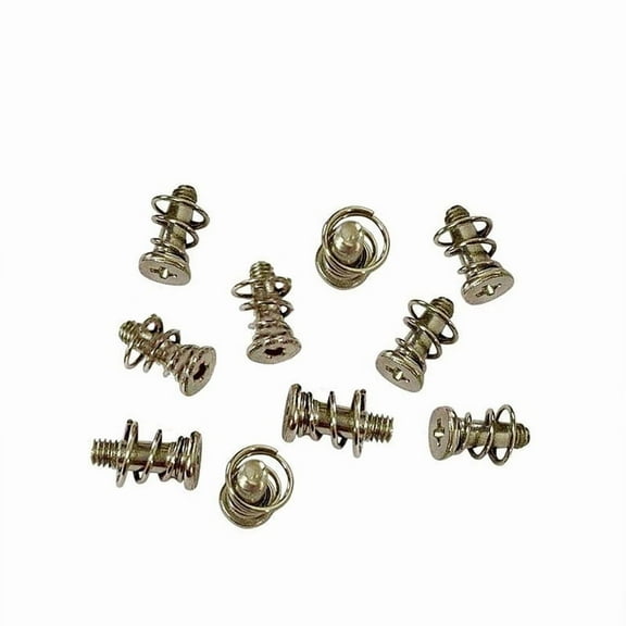 Computer Laptop PC Spring Screws Kit Replacement for GPU Graphics Card Heatsink Back Plate Repair Parts (10pcs/Set) (M2 9mm)