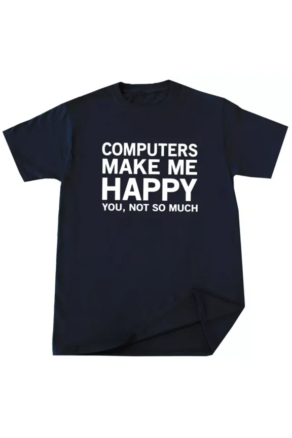 Computer Lover T-Shirt Funny It Tech Life Programming Hardware Science Hacking Unisex S-5XL Hot Trending Shirt, Vintage Birthday Gift