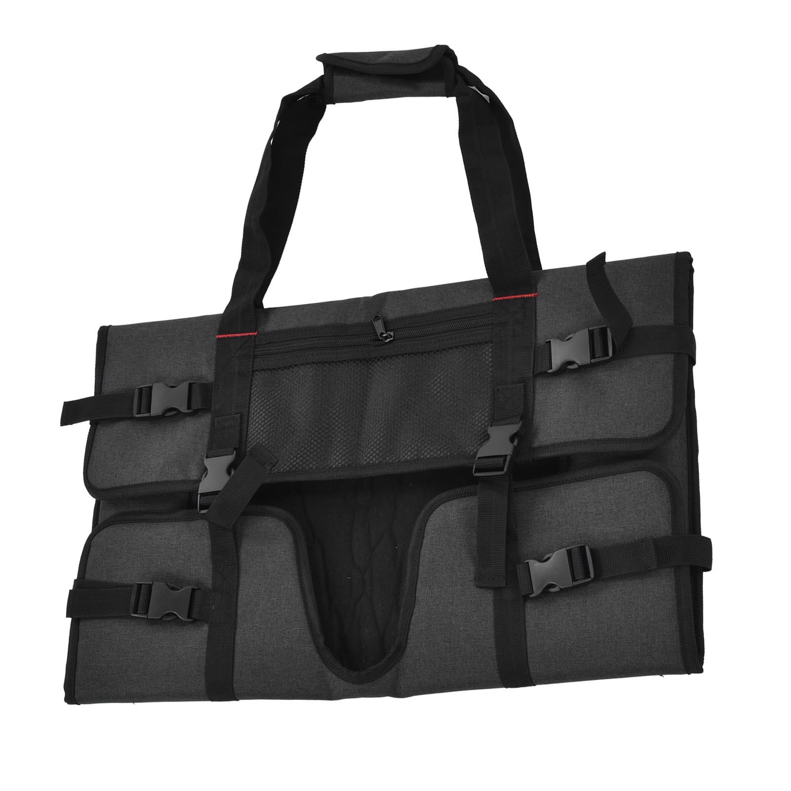 Computer Monitor Carrying Bag, Front Storage Pocket Black 24 Inch