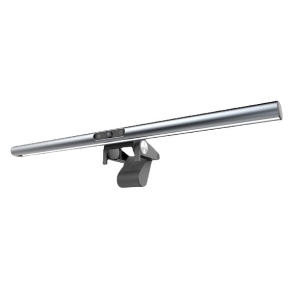 Computer Monitor Light Bar, E-Reading USB Powered Monitor Clamp Lamp, Dimmable, Eye Protect Clip On Monitor Lamps, Black