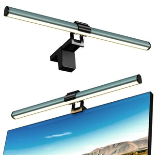 Monitor Light Bar with 1080P Webcam 40cm Touch ScreenBar Computer Lamp  Adjustable Brightness and Color Temperature E-Reading