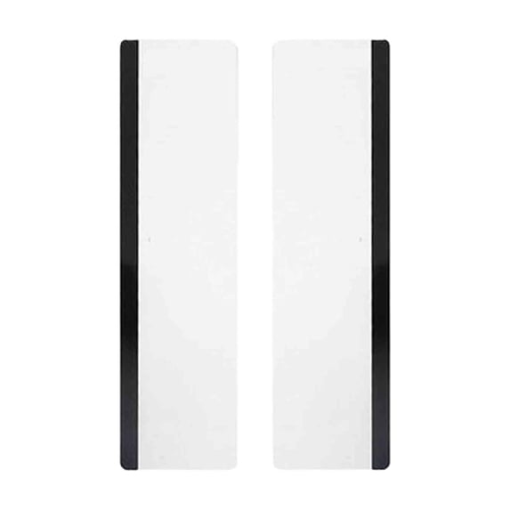 Computer Monitor Memo Board,Acrylic Computer Monitor Sticky Note Holder,Transparent Side Panel Office Desk Organizer,Office Supplies for Women Men Computer,No Notes Included (2 PCS Minimalist)