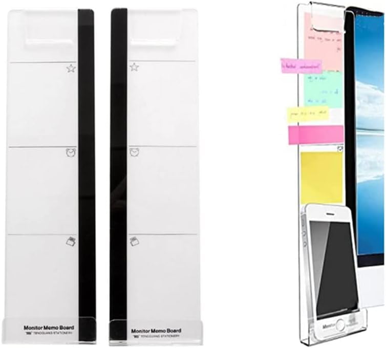 Computer Monitor Message Board memo Message Board Screen Side Panel