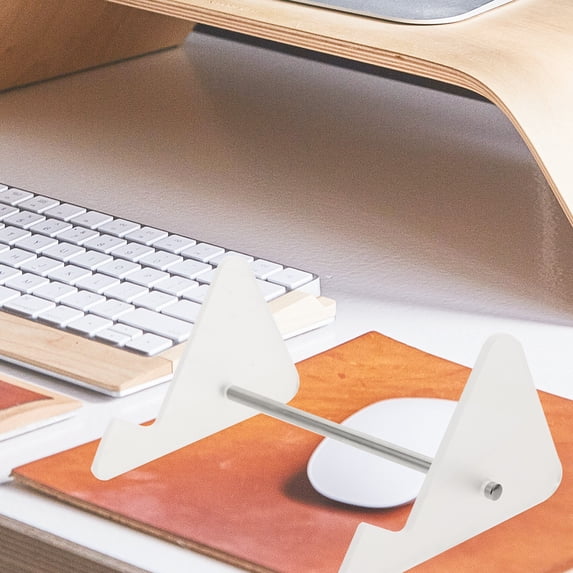 Computer Monitor Mount Transparent Keyboard Desktop Increased
