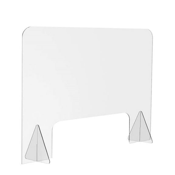 Computer Monitor Stand Acrylic Board Isolation Board Desk Baffle Portable Anti-Spray Plate Office