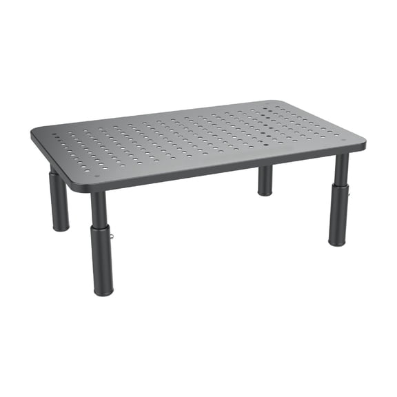 Computer Monitor Stand for Desk, Adjustable Laptop Riser, Desk Monitor Stand Underneath Storage for Office, Home, School Supplies