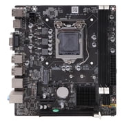 Computer Motherboard DDR3 1066/1333/1600 Memory Supported H61 Motherboard for 1155Series CPUs Processors PCIEx1 Slot