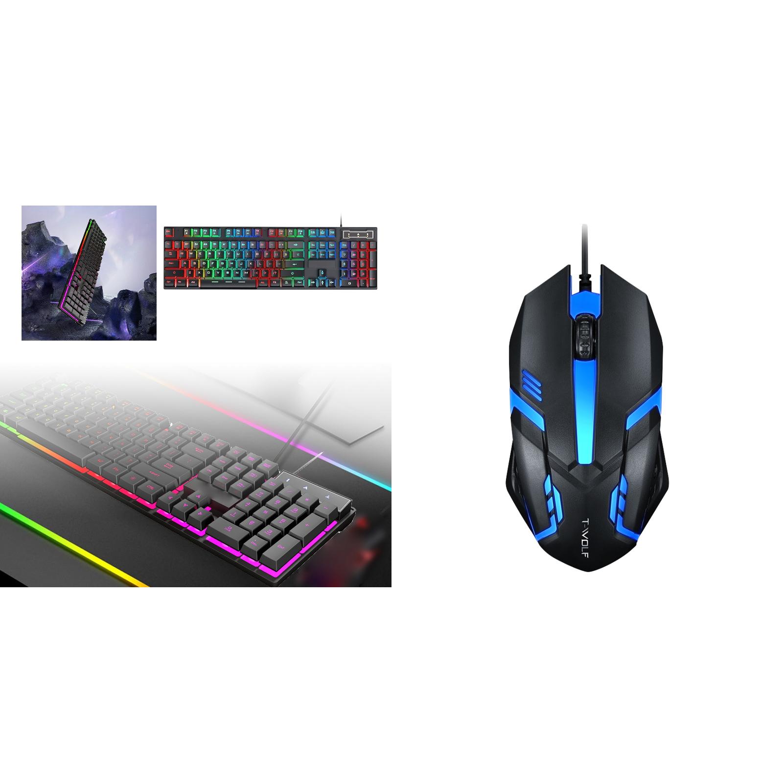 Computer Mouse Software Supports Computer Gamer Mouse Glowing Wired