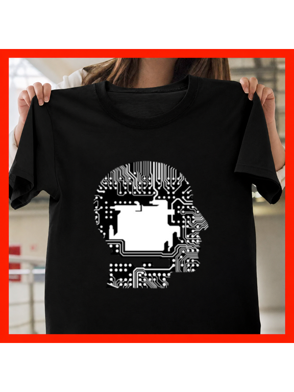Computer Nerd Binary Code Sysadmin Software Developer Geek Unisex T-Shirt, S-3XL